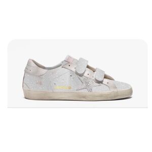 Golden Goose Glitter Swarovski Sneakers